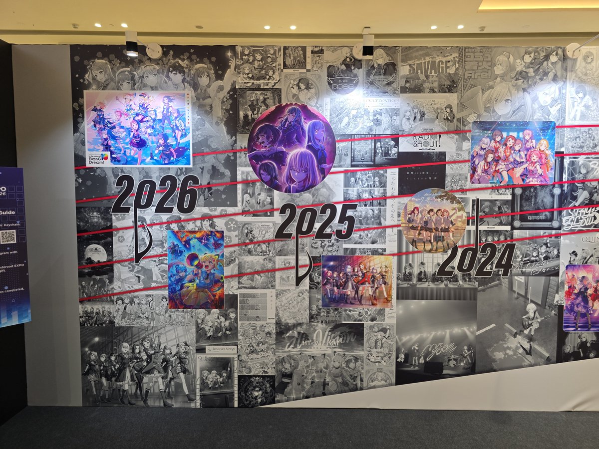 vscstb's tweet photo. History of BanG Dream!
Bushiroad Expo in Kuala Lumpur

#BushiroadEXPO
#BushiroadEXPO2026 https://t.co/4kMruxoNgz