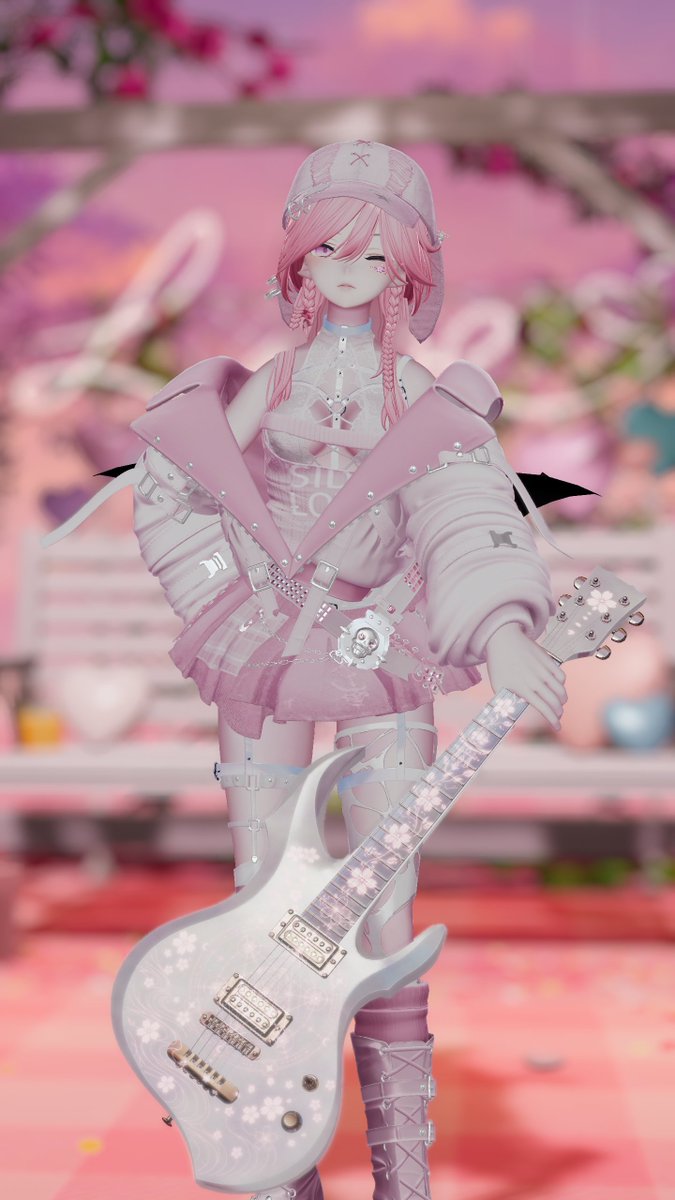 Seaasupara75909's tweet photo. 辛いものも甘いものも好き！
そんなあなたにおすすめな一本があります🌸
ピンクと白の組み合わせは可愛い系の改変にピッタリ✨
ネックやパーティクルには桜があしらわられ、ボディには流紋も！
明るい色の和風改変も似合うかも……👀

#PR #月冴工房 #EclipseResonance https://t.co/3Tryym5yi5