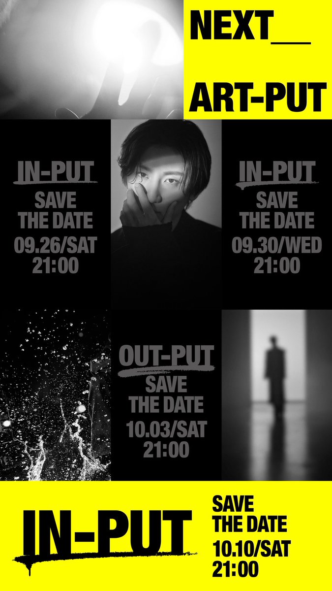ART_PUT33's tweet photo. ||◤　　　　　　　　◥||
　　京本大我
              NEXT__
             　 ART-PUT
||◣　　　　　　　　◢||

　　　　10/10(sat)
　　　　　21:00- 

#ART_PUT https://t.co/iHeqZ9l9zA