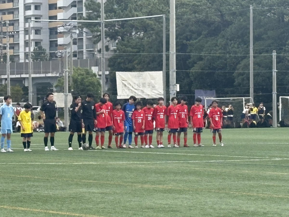 FCInage_staff's tweet photo. 2026-2027　
第17回　千葉県ユース（U-13）サッカーリーグC1

第2節

1-1△
得点者:柳澤

2戦連続で終了間際に失点。
反省し課題に取り組めればと思います。

保護者の方々、応援ありがとうございました。 https://t.co/OsfgePDeut