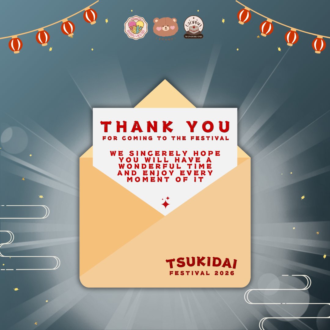 Triagetag_'s tweet photo. Silakan hadiahnya!

Selamat datang di Tsukidai Festival dan selamat menikmati malamnya di sini! https://t.co/8HKVjNU7m6
