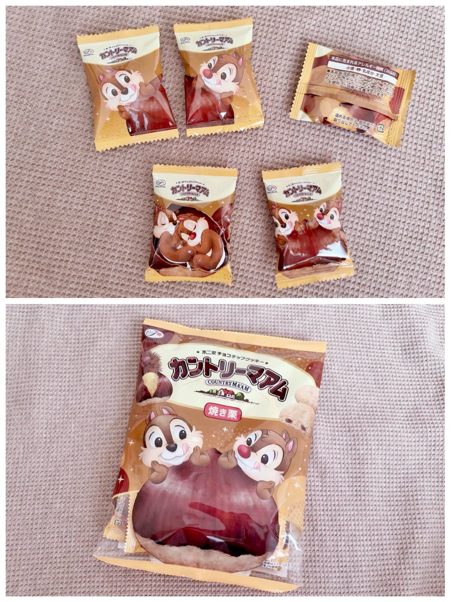 lesfleur2's tweet photo. チーデーのカントリーマアム🌰
可愛いしおいしい(๑⃙⃘´༥`๑⃙⃘)🧡

チップとデール🐿️🐿️ https://t.co/h2zeHfQDTR