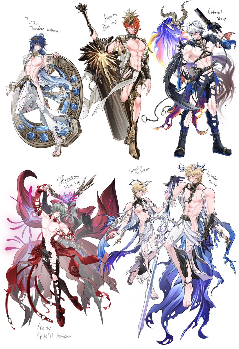 Vinegarisinside's tweet photo. my collection of wuwa genderbents to fix the gender ratio
#wuwa #wutheringwaves https://t.co/3CWUNVYr0L