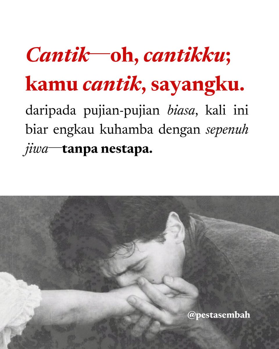 pestasembah's tweet photo. Tuhan pun tahu jikalau─aku mencintai dirimu. https://t.co/0EuzCQWBdY