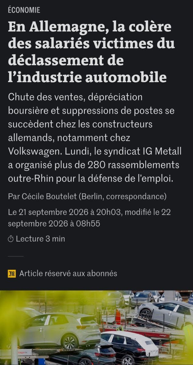 RSouveraine's tweet photo. Voici un tableau présentant, année par année, la nationalité des principaux dirigeants opérationnels d'Airbus.
Qu'observez-vous ?

Et l'on apprend que le mandat du Directeur Général, le Français Guillaume Faury, pourrait ne pas être renouvelé. Des discussions à ce sujet devraient commencer en avril 2027. Le favori pour lui succéder est ... l'Allemand Lars Wagner.
Ainsi tous les plus hauts postes opérationnels d'Airbus seraient occupés par des personnes de nationalité allemande.

N'y voyons en aucun cas la main du hasard. Devant la déconfiture de son industrie automobile, qui licencie ses salariés par centaines de milliers, l'Allemagne cherche un nouveau moteur de croissance industrielle dans l'aéronautique et la défense.

Combien de temps avant que ces responsables, sous prétexte de "rationalisation des infrastructures", ne décident de "rapatrier" les activités des usines et centres de recherche toulousains en Allemagne ?

République Souveraine se bat pour le retour d'un État stratège. Dans le cas d'Airbus, cet État pèserait de tout son poids (10,83% du capital) pour imposer des dirigeants français soucieux de la souveraineté de notre pays.