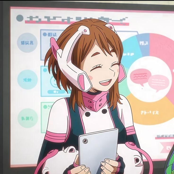 simplystellie's tweet photo. I'm so obsessed with Adult Ochaco it's not even funny 🤭🩷 https://t.co/rmuxDlv8sB