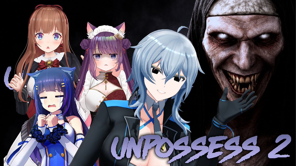 Rikumu_VTuber's tweet photo. 💡22:00～　Unpossess 2: Exorcism Simulator

エクソシストたちのお茶会が始まる

配信タグ【 #祓魔師お茶会 】 
https://t.co/tlJzhw1Ow1 https://t.co/W6Ht35GFuQ