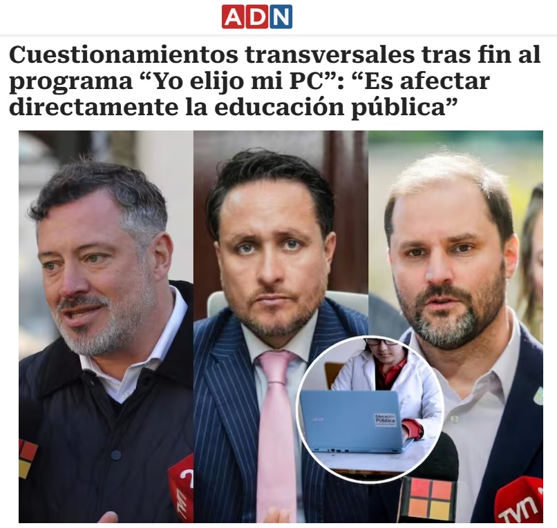 WAINRAIHGT's tweet photo. Cuando la innovación, la biotecnología, la IA y la cuántica son el futuro y debemos desarrollarlas y potenciarlas desde temprana edad, terminar con la entrega de computadores a nuestros niños sería un retroceso. Confiamos en que esta medida no se concretará. #PuertoMontt

https://t.co/p0hB3s7WuC