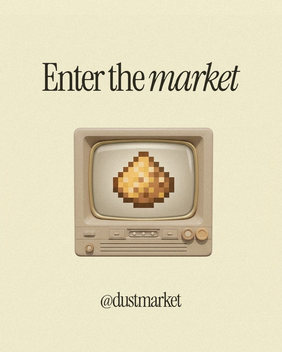 dustmarkets's tweet photo. Enter.

$DUST - https://t.co/baDwvSjTmO https://t.co/TT0BzOVvg8