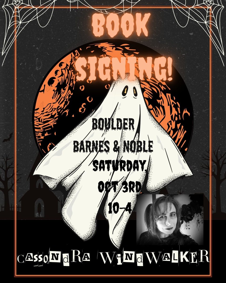 WindwalkerWrite's tweet photo. Happening today! My last signing at this store unluckily coincided with No Kings Day, and the bookstore was a ghost town. Hopefully today will be much better. See you there!

#bookish #boulder #booklovers https://t.co/sFTBqKvEzd
