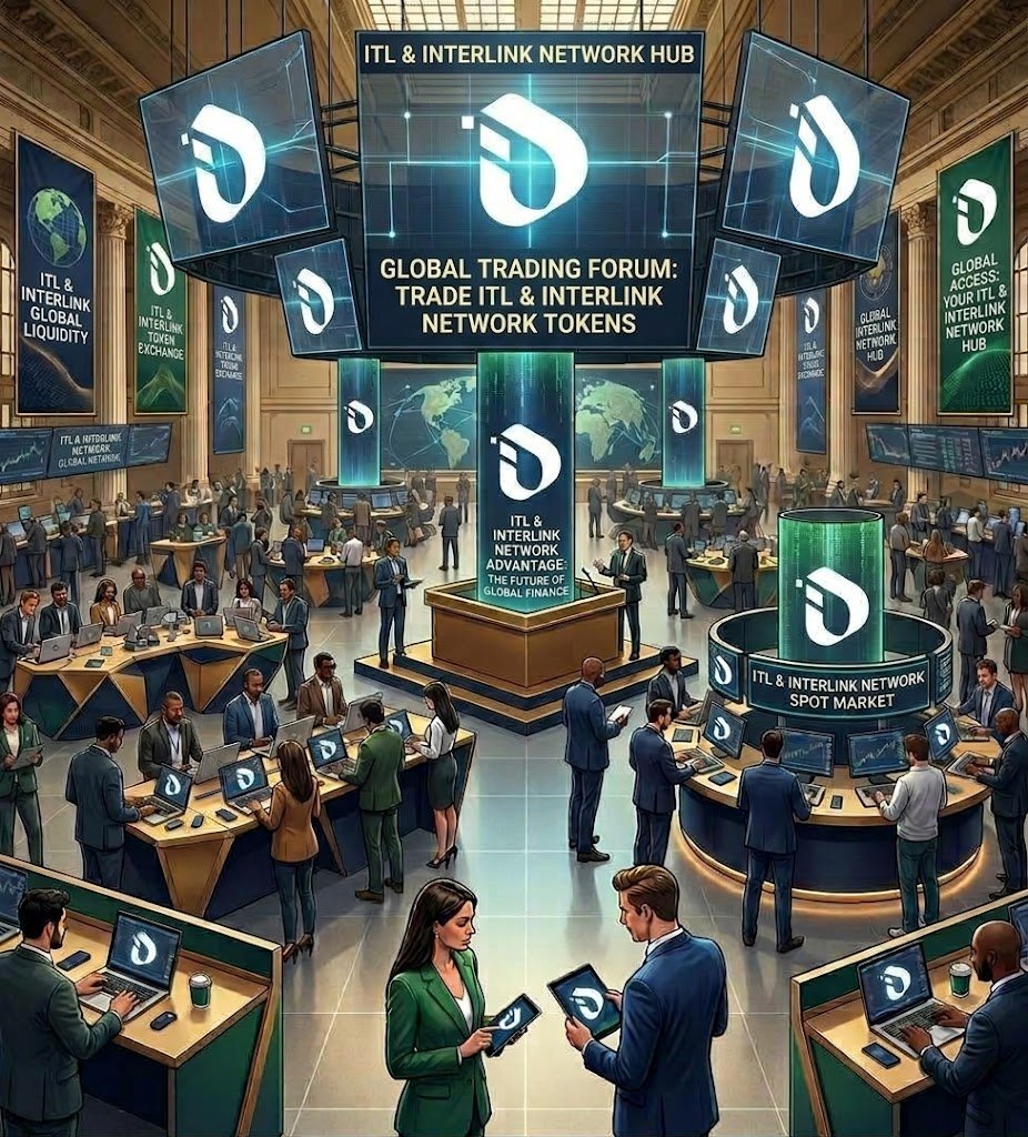 MJAxki's tweet photo. Global trading has found its new heartbeat at the ITL &amp; Interlink Network Hub. The floor is bustling, the screens are alive, and we are ready for the financial revolution! 🌐🚀📈
#GlobalTrading #InterlinkNetwork #FutureOfFinance #ITLTokens https://t.co/qbk2feoIkh