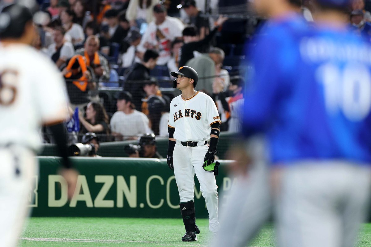 TokyoGiants's tweet photo. 【九回裏】巨人 2-5 DeNA

走者を出すことができず、敗戦。 https://t.co/jQarHb0U4f