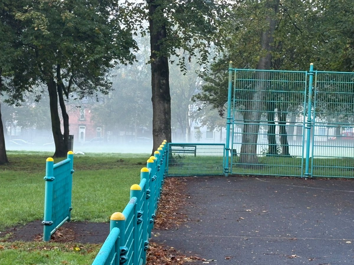 Litterwatch1's tweet photo. Early mist still hung over Harry Mitchell Park in Smethwick as Andy cleared every bit of litter.
Then, someone dumped a mountain of black bags right by the bin. We all have excess waste sometimes, but our local park isn't a landfill. Take it to the tip! #sandwell #flytipping https://t.co/PxkIbZ5fkq
