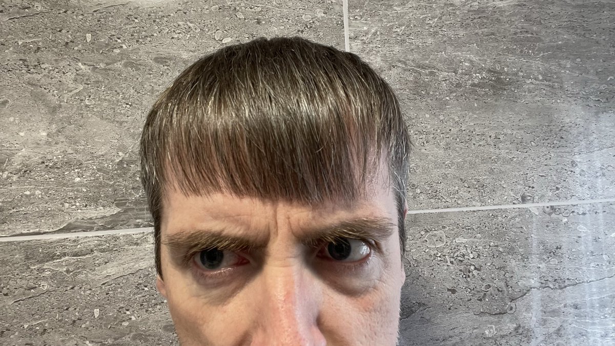 mikeaudhd's tweet photo. natural “sir the barons men have taken all our grain” straight fringe https://t.co/hm4FtTKCeq