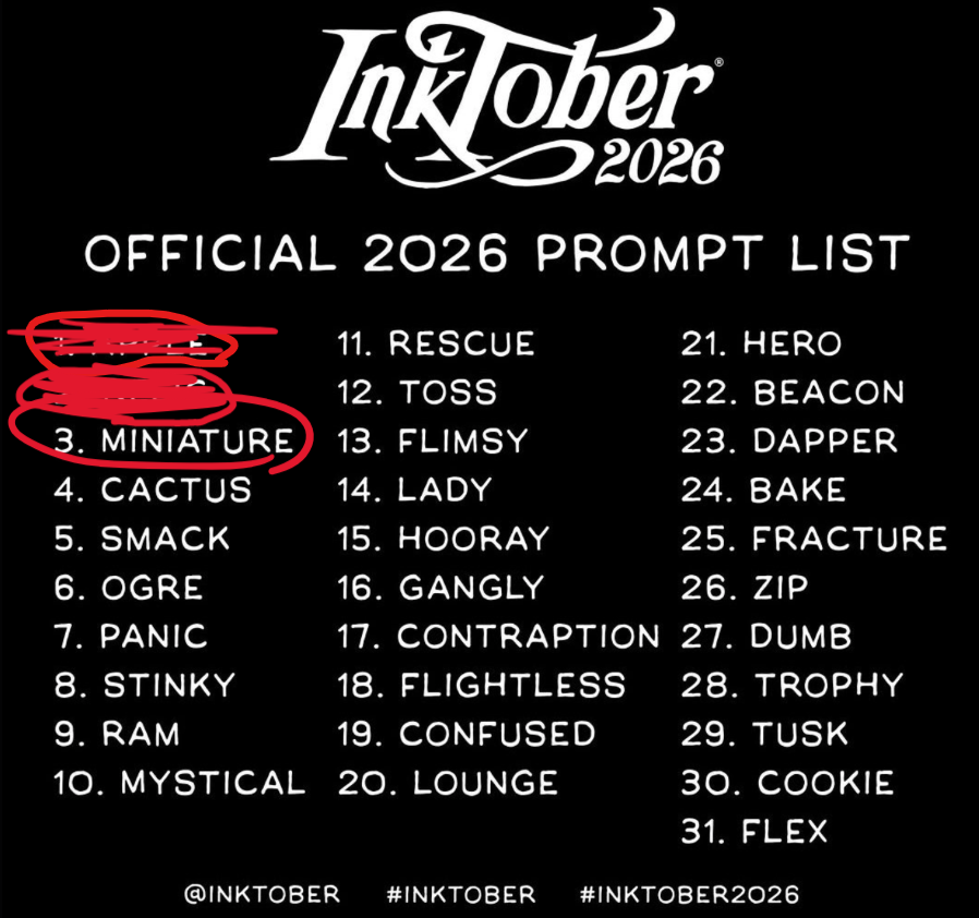 saltjinko's tweet photo. day 3: miniature
annoying little nymble you'll run into about 6 times in a row❤️❤️aww aww
~
i experimented a LOT on this piece so it's a little messy, im really happy with it regardless!
#inktober2026 #inktober #inktober2026miniature #nymble #pokemon https://t.co/cEb3DCazRn