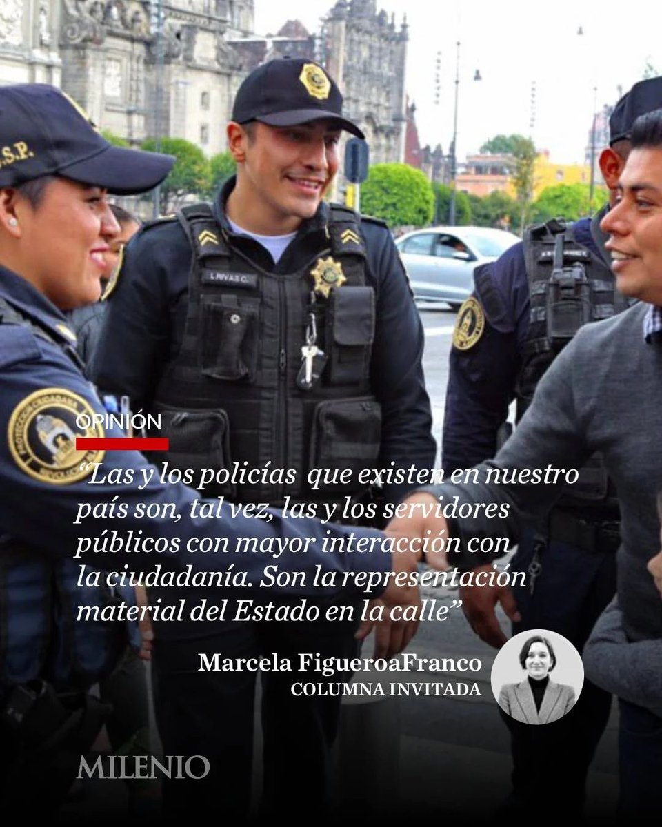 Milenio's tweet photo. #ColumnaInvitada | "De ahí la importancia de que sí, las policías estén profesionalizadas y equipadas, pero también de que sus integrantes estén bien pagados y de que tengan garantizadas prestaciones básicas como servicio médico, seguro de vida y plan de retiro"

✒️ Lee la #opinión de @Maffiguer 
https://t.co/J6TJ9g2KZ6
