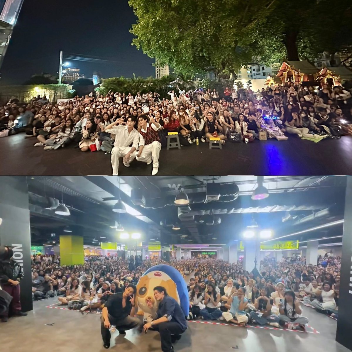 ploygoodluck's tweet photo. รวมพลคู่ครั้งแรก vs รวมพลคู่วันนี้ 

ครอบครัวใหญ่ขึ้นเยอะมากเลยอะดีใจจัง แถมวันนี้มีเวสลีย์ด้วยแหละ ดีใจที่มีคนพบเจอวิลเลี่ยมเอสเยอะมากขนาดนี้ และก็ขอบคุณที่วิลเลี่ยมเอสไม่เคยปล่อยมือกันเลย กว่าจะมีวันนี้ไม่ง่ายเลยจริงๆด้วย ขอบคุณที่ยังอยู่ตรงนี้ด้วยกันเสมอ 

#YouManiacSeriesEP6 https://t.co/Lh8071LdIS