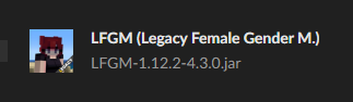 DaiwaOlrun's tweet photo. Female Gender Mod の1.12.2フォーク出てて神 https://t.co/wPAOabaDRq