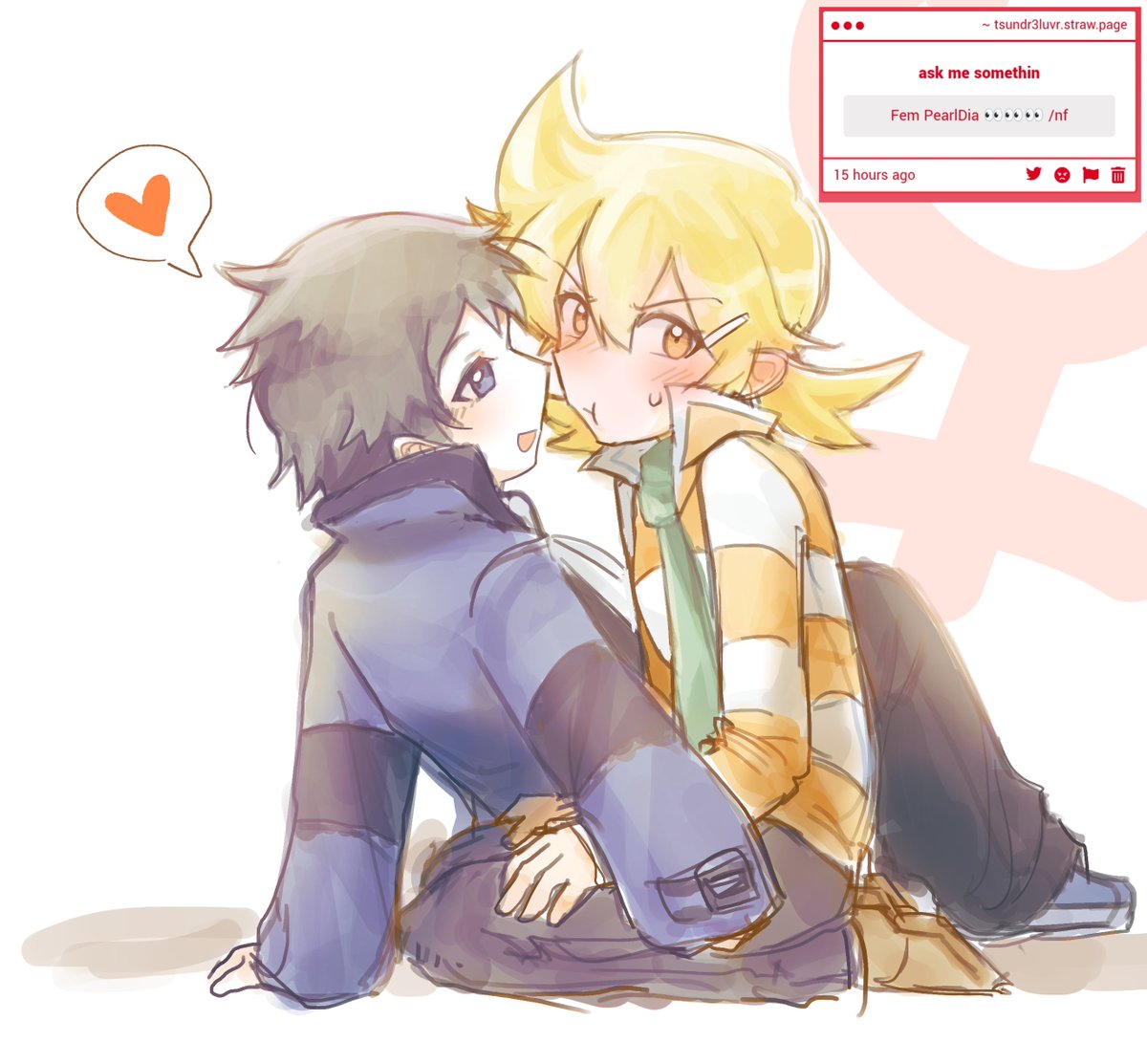 tsundr3luvr's tweet photo. ♀️PearlDia

I don't know. don't request me anything I can't draw https://t.co/AIbBBdEvUB