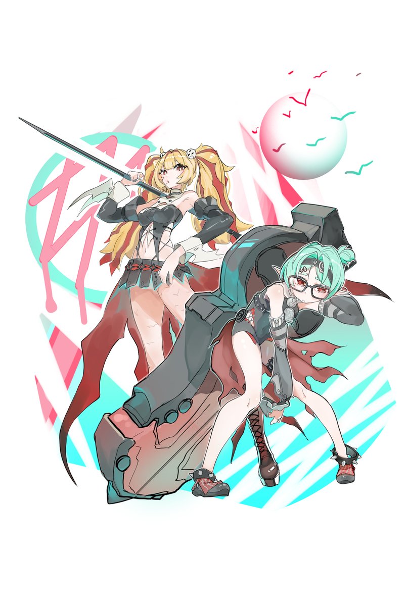 Kana_dot_'s tweet photo. ロクシー＆クラレッタ　#ZZZㅤ https://t.co/tolU23BQPL