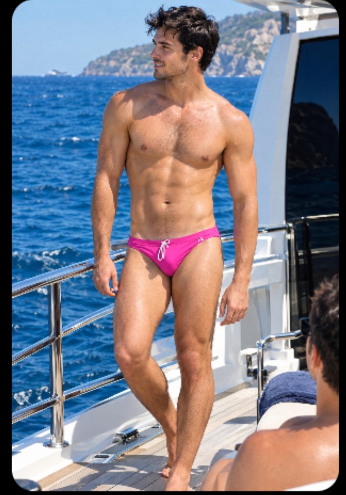 horlarmilekzih's tweet photo. The yacht is just the set. He’s the reason the afternoon feels expensive.

Bare feet on warm teak, blue water stretching out behind him, and that easy half-smile that says he already knows how good the light is. https://t.co/D4C6BZhLar