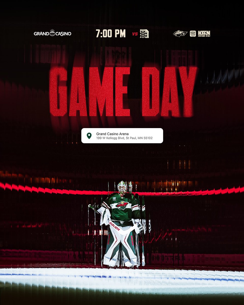 mnwild's tweet photo. HOME SWEET HOME

⏰ 7:00 PM 
📺 https://t.co/hj8ht2pQoN
📻 KFAN 100.3fm
📍 Grand Casino Arena 
🎟️ https://t.co/gUMp7ufdgI

#mnwild https://t.co/iBrX3GSC56