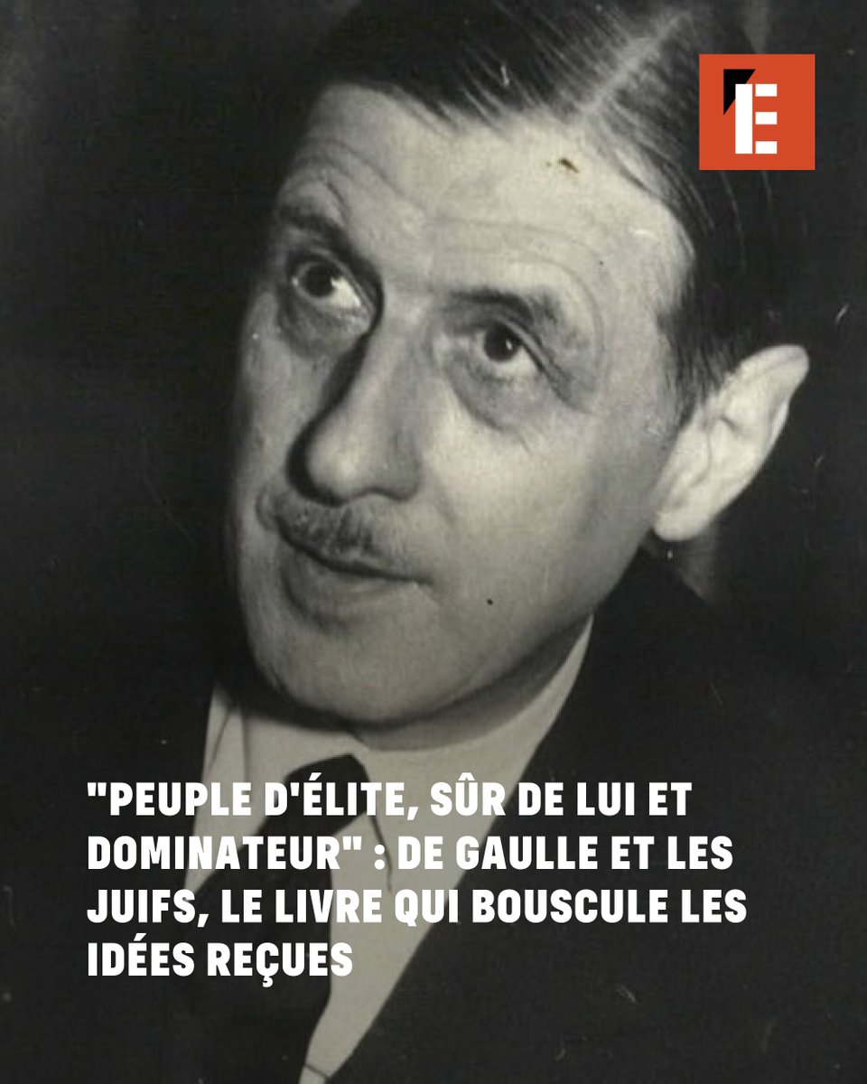 LEXPRESS's tweet photo. 📚 Judaïsme, antisémitisme, sionisme, Etat d'Israël... Une équipe d'historiens israéliens et français éclaire sous un jour nouveau les relations entre l'homme du 18 Juin et le monde juif dans un ouvrage à paraître le 8 octobre. ➡️ https://t.co/yyIhztAs7E

✍️ @sebastienlefol https://t.co/CwRWRv1L8h