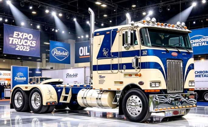 OldBikerTrucker's tweet photo. The Peterbilt 362 cabover took over for the model 352 in 1981 and became, IMHO, the best looking cabover truck ever. This model offered more interior room and in 1990 they began with the 362E which was even roomier and was easier to get into. They offered Cat, Cummins and Detroit for power with all the usual Roadranger trans options.
Timeless classic this one.