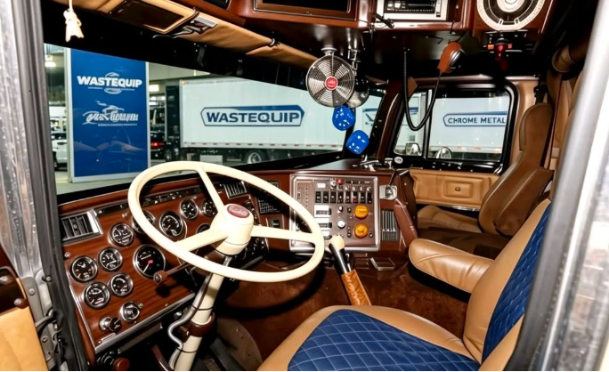 OldBikerTrucker's tweet photo. The Peterbilt 362 cabover took over for the model 352 in 1981 and became, IMHO, the best looking cabover truck ever. This model offered more interior room and in 1990 they began with the 362E which was even roomier and was easier to get into. They offered Cat, Cummins and Detroit for power with all the usual Roadranger trans options.
Timeless classic this one.