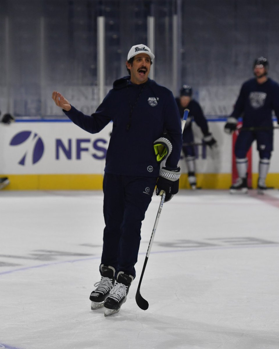 RailersHC's tweet photo. Class is in session with Tuzz! 🏒📚 https://t.co/iSGyXn3rML
