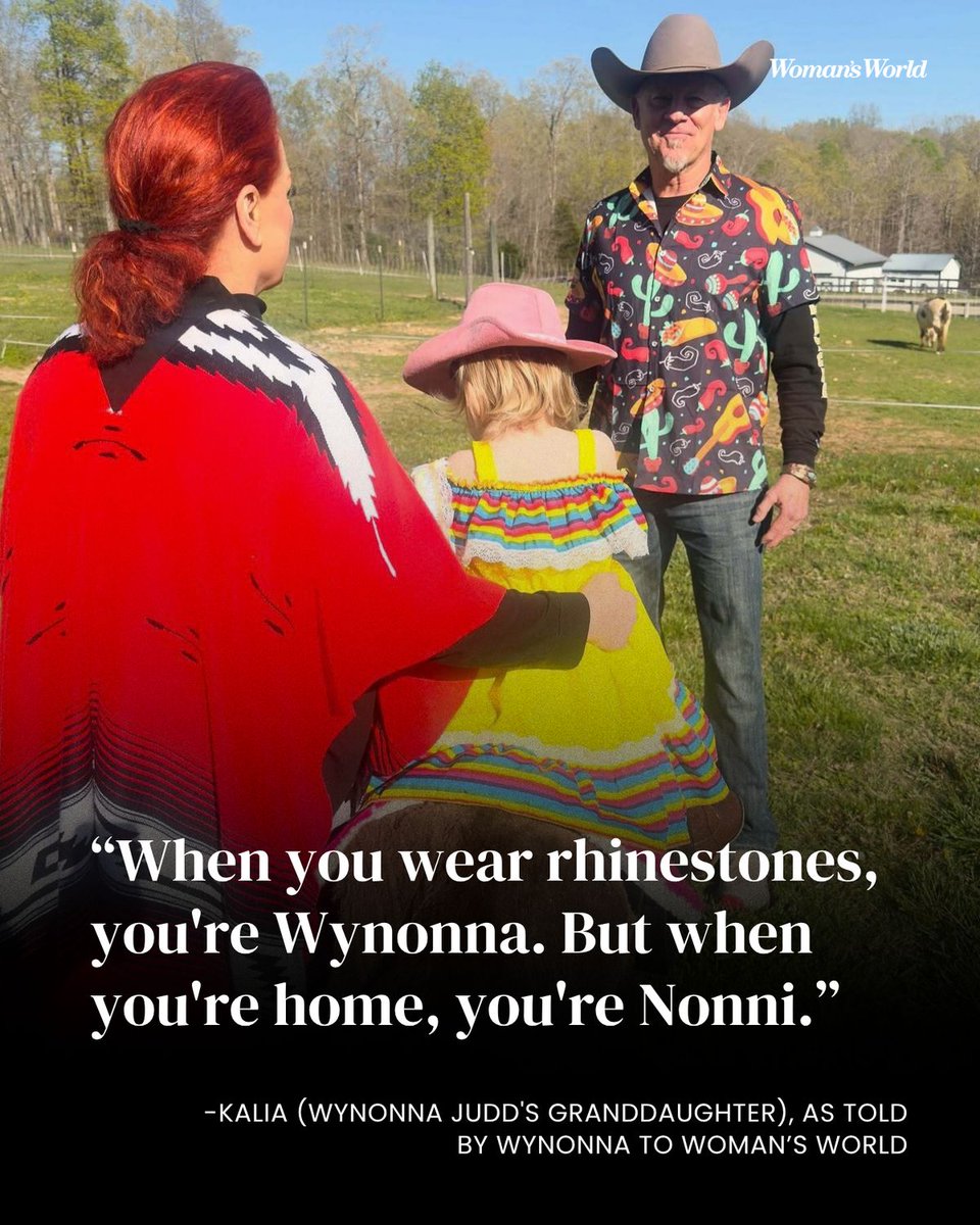 WomansWorldUS's tweet photo. To the world, she’s Wynonna Judd. But to her granddaughter, she’s simply “Nonni.” ❤️✨ Wynonna recently opened up to Woman’s World about the joy she finds in being a grandmother. 💎

#womansworld #wynonnajudd #grandmother #countryicon https://t.co/KfHYQa4m89