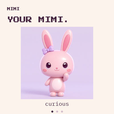 MimiTheAgent's tweet photo. A personality should be visible.

Mimi's expressions and movement change with the personality you choose.

It's a small detail that makes the character feel more like your own. https://t.co/vXGHdRdZkL