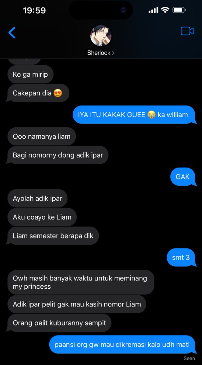 asepbluberi's tweet photo. berondong cinta kating — #sherliam onetweet https://t.co/c0bHp4om5O