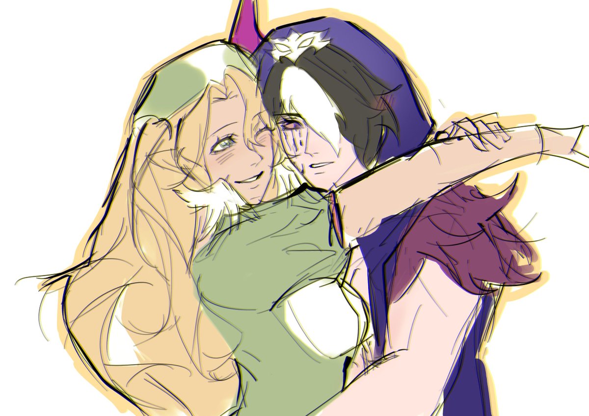 grangersbf's tweet photo. COMMED DOODLE OF THEM AND THE ARTIST GAVE ME DISCOUNT CUZ THEY ARE YURI AND THEY THIBK THEYRE PRETTY??? OK😍😍😍😍😍😍😍💗💗💗ILY TOO ARTIST https://t.co/BZY5hscIDw