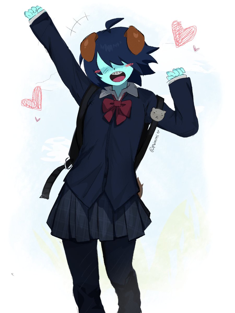 pwimimi's tweet photo. #deltarune Cute omg my hand hurts https://t.co/WpAxqoNQJn