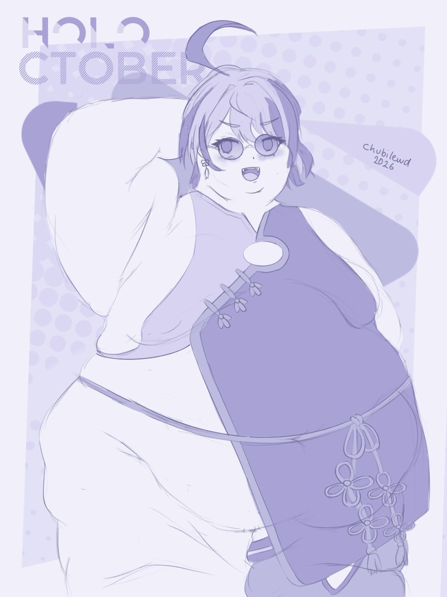 chubilewd's tweet photo. # holoctober day 3 👧 https://t.co/UsaFdk9Ir0