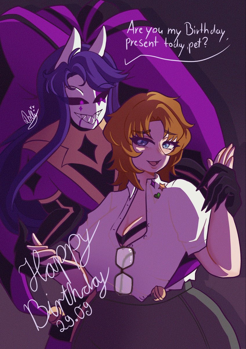 DollyDono's tweet photo. My little jester  birthday art (I just forgot to post it here lmao)

#tfc #thefreakcircus #thefreakcircusjester #thefreakcircusmc #jester #digitalart https://t.co/KSCLWGof9C