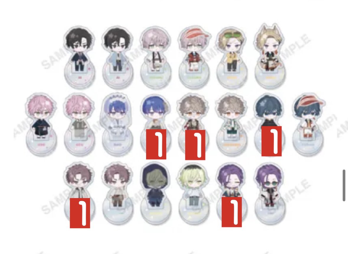 10432_ts's tweet photo. 【交換】ブレマイ ブレイクマイケース マルイ SSR アクリルスタンド アクスタ

譲) 須王、宇京、環野、樋宮、槻本、隠岐谷

求)  プリクエル 皇坂

郵送での交換
検索からでもお声掛けください https://t.co/qH4Ea27vSK