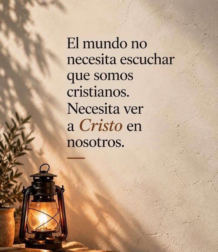 elcuradetodos's tweet photo. Ser cristiano es ser imitador de Cristo.
Él es el Maestro y nosotros sus discípulos. 
Quiera que seamos la levadura del mundo.
#CatólicoResponsable #Jesucristo #QueDiosTanBueno https://t.co/C3UjnGQF4u