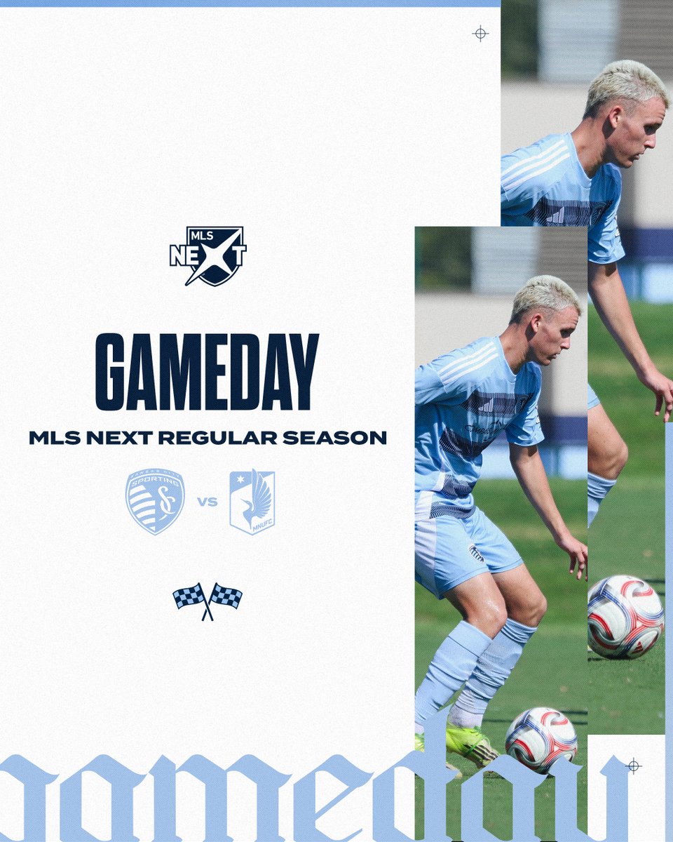 SKCAcademy's tweet photo. A trio of games in the Land of 10,000 Lakes!
💠 U-18s vs. Minnesota United
💠 U-16s vs. Minnesota United
💠 U-15s vs. Minnesota United
#SKCAcademy // #SportingKC https://t.co/WADWIxaB5V