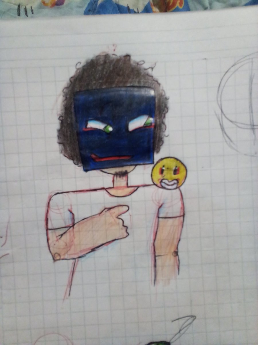 Woki_1208's tweet photo. Dibujo que hice en el colegio🥺 , esta culero si ok? 
#thatmob #twixxel #verity #verityᵀᴹ https://t.co/JZgQCMaZnK