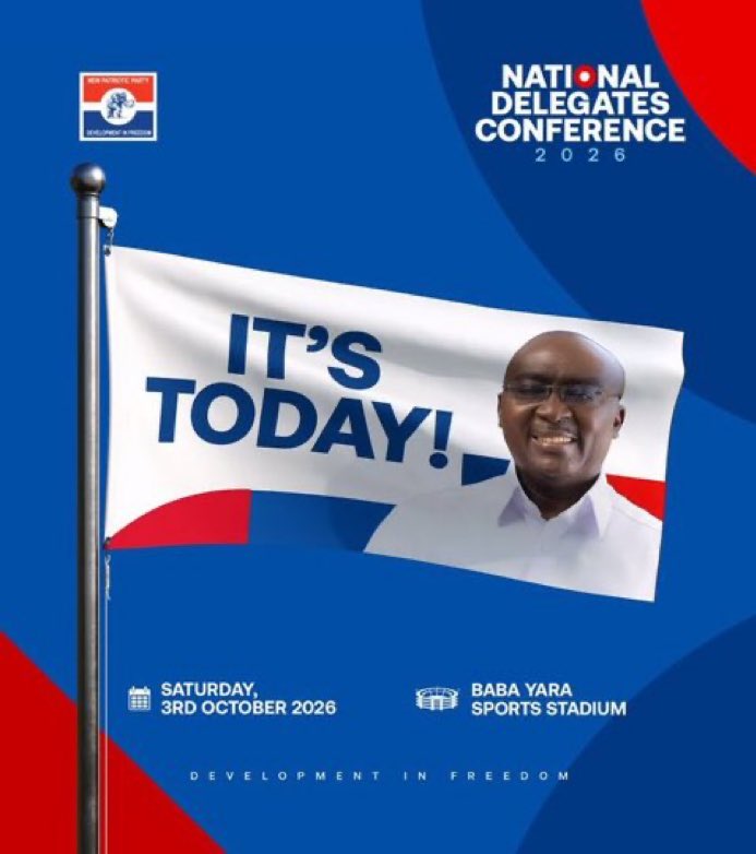 North4DMBVOLTA's tweet photo. Happening Now 

#OneParty
#OnePurpose
#UnitedForVictory
#2026NationalDelegatesConference https://t.co/hVBxqbLnWs