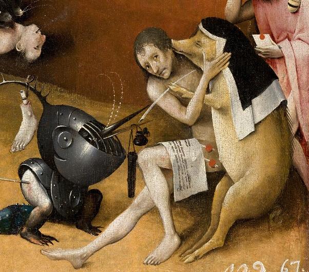 MasterpiecesArc's tweet photo. Hieronymus Bosch
The Garden of Earthly Delights, detail https://t.co/DY3XIt2Gcq