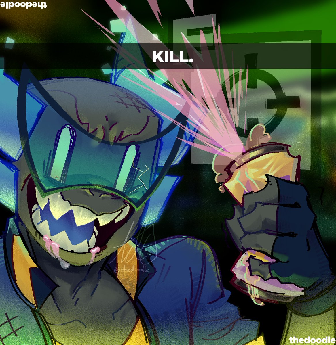 _thedoodle_'s tweet photo. PHIGHTOBER DAY 2: Survivor Phighter
I LOVE FLIPSIDE ENERGY
#phightober2026 #phighting https://t.co/rLWFZrBbjo