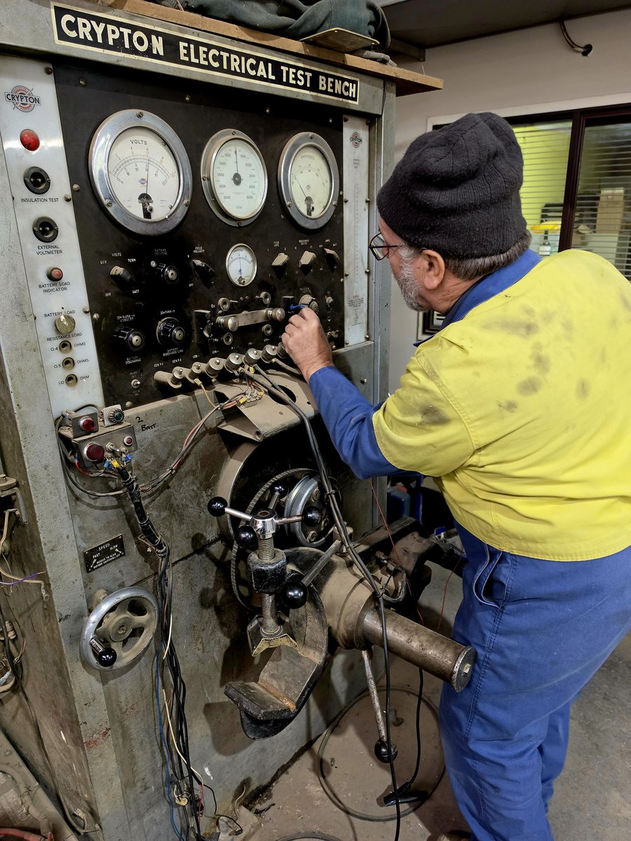 ListenToLewko's tweet photo. @theoztrucker When I did the "Shitbox Rally" earlier in the year, our 1985 Merc's alternator shat itself. The bloke that fixed it (a part that hasn't been sold in decades) was incredible . Country mechanics are amazing. https://t.co/o5GFvYKqLm