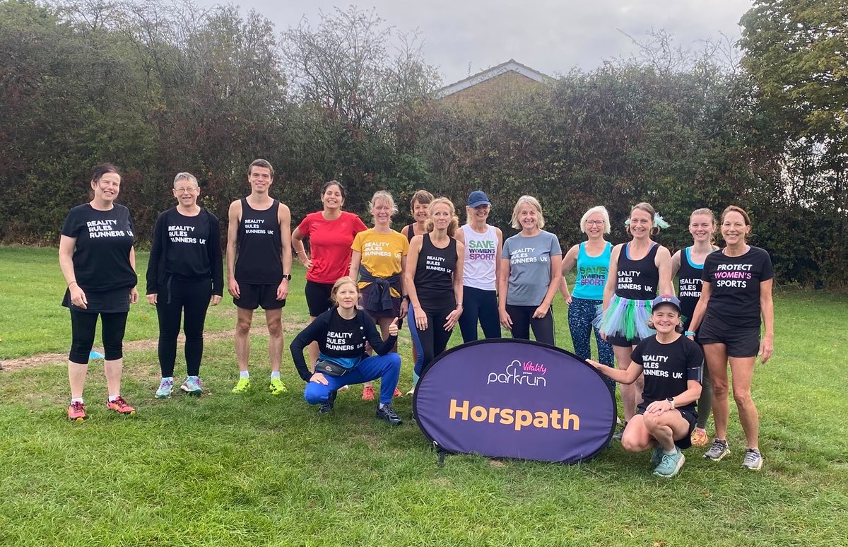SeaBeachWave's tweet photo. Great turnout at parkrun today, with useful conversations with fellow runners. Several didn’t realise men can run in the female category. Women and girls deserve fair results too. 🏃‍♀️
@RRRunnersUK @WomensRightsNet @wsusportsunion @SportSEENuk @mara_yamauchi @HallisseyC https://t.co/RjMB1qWWH2