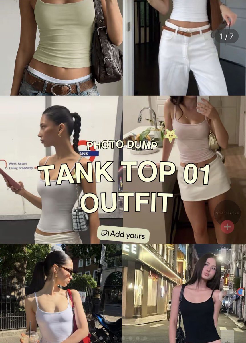 mmytype_'s tweet photo. นี่ยกให้เป็นtank top ที่1ในใจใส่แล้วโดนทักว่าผอมลง555555555555 แบรนด์ไทยราคา200กว่าบาท เจอในไอจีบางตัวเกือบพัน งงแพงอะไร อันนี้แพทเทินแบรนด์ตปทมากกกก ใส่แล้วเอวหัก นี่เอว27ใส่ละเหมือนเอว25 สายก็ไม่ยาวไปไม่สั้นไป สายบางใส่ละไหล่สวย คอไม่ตัน https://t.co/bFSN7M0oWM