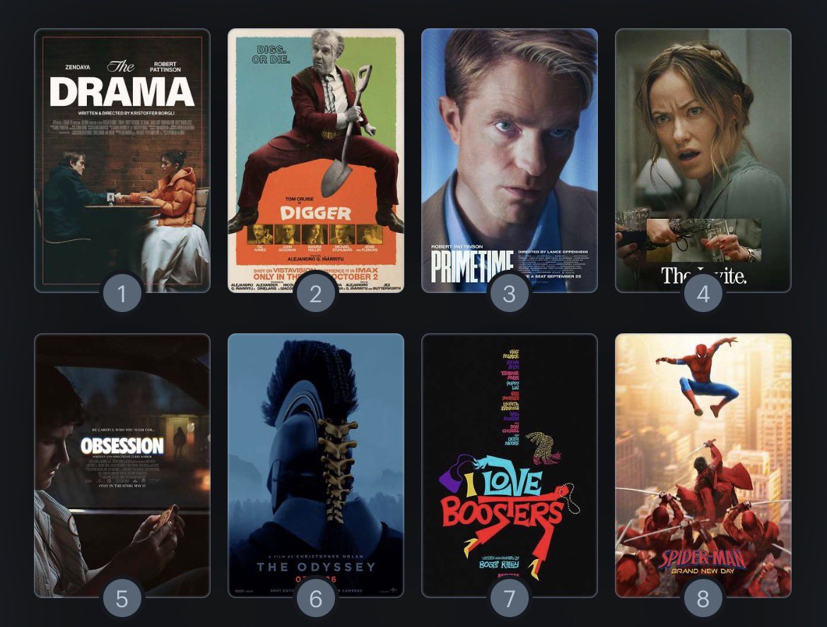ZackAsAlways123's tweet photo. My top 8 of the year so far, been a great year https://t.co/UiaqwE3jxA