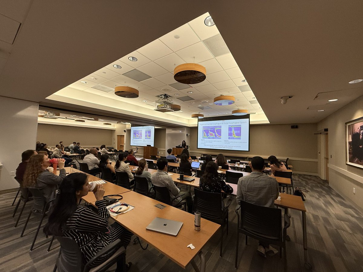 bcm_gihep's tweet photo. 💫 Kicking off our annual board review course with a great lecture about Esophageal motility by Dr. @ReenaChokshiMD
#BCM #GITwitter https://t.co/m2WordC8e4