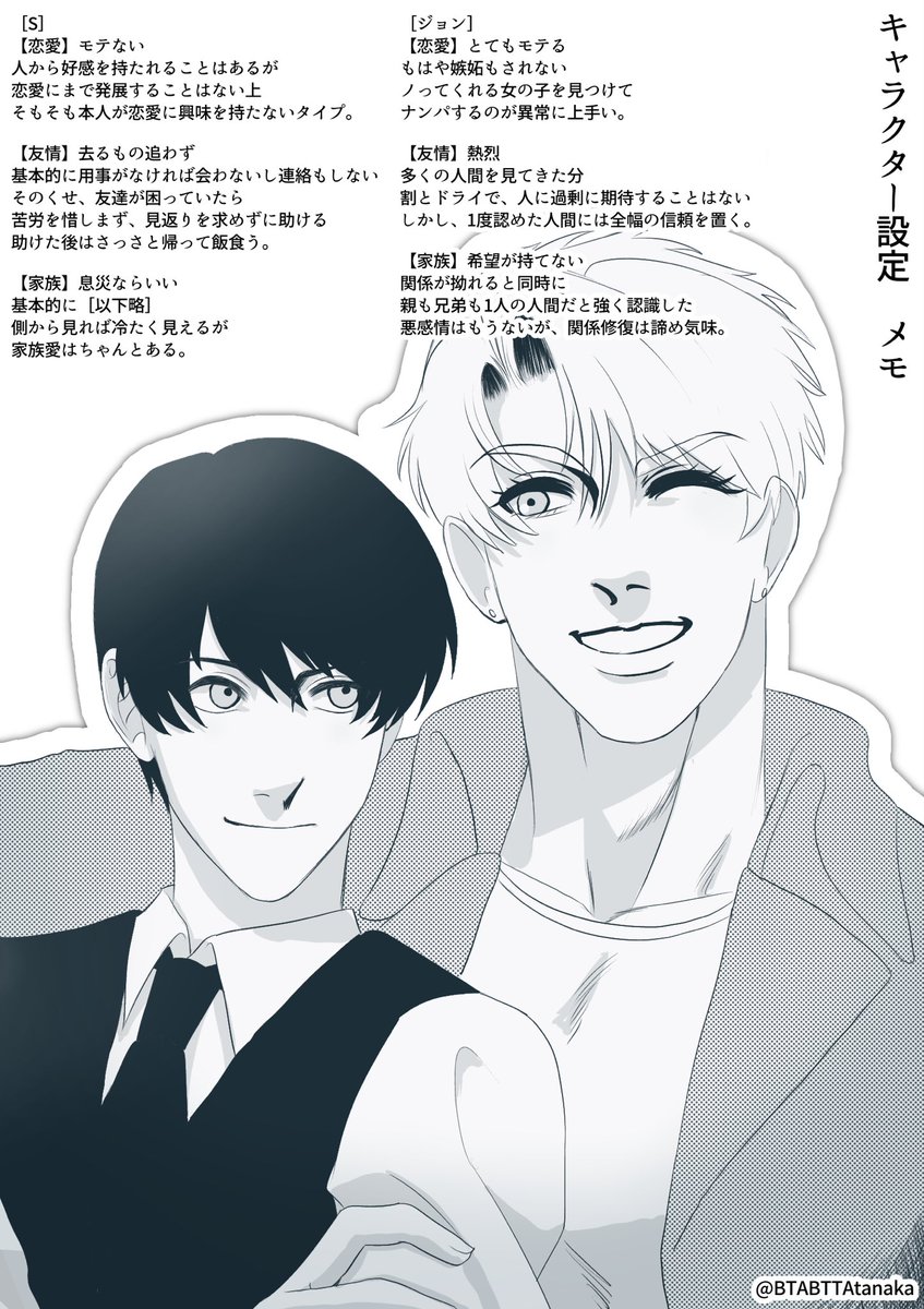 BTABTTAtanaka's tweet photo. #oc #一次創作
各々の想いの話 https://t.co/u1TQrNjYBn
